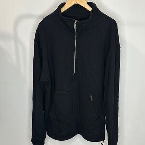 ESNTLS Oversized Half-Zip Pullover